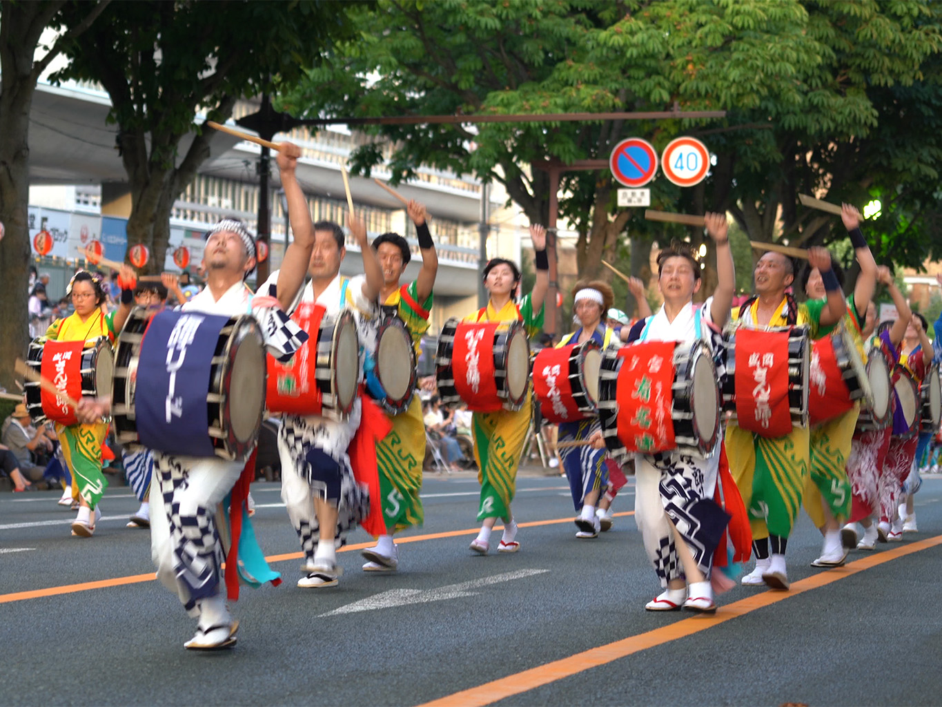 盛岡さんさ踊り 太鼓大パレード(最終日) Morioka Sansa Odori Festival