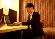 全室高速インターネット接続無料